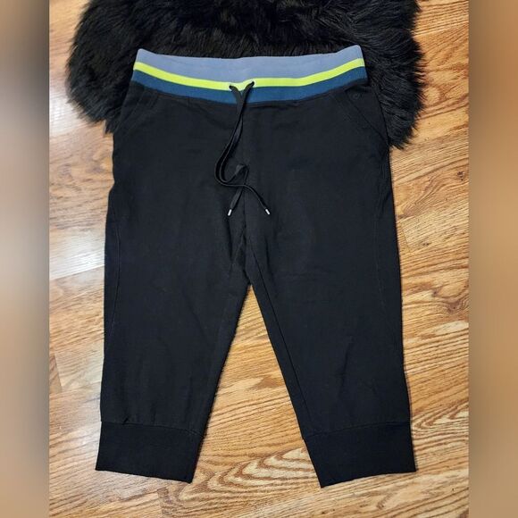 Vintage GAP Fit Cropped Joggers Women's Size M - Picture 1 of 10